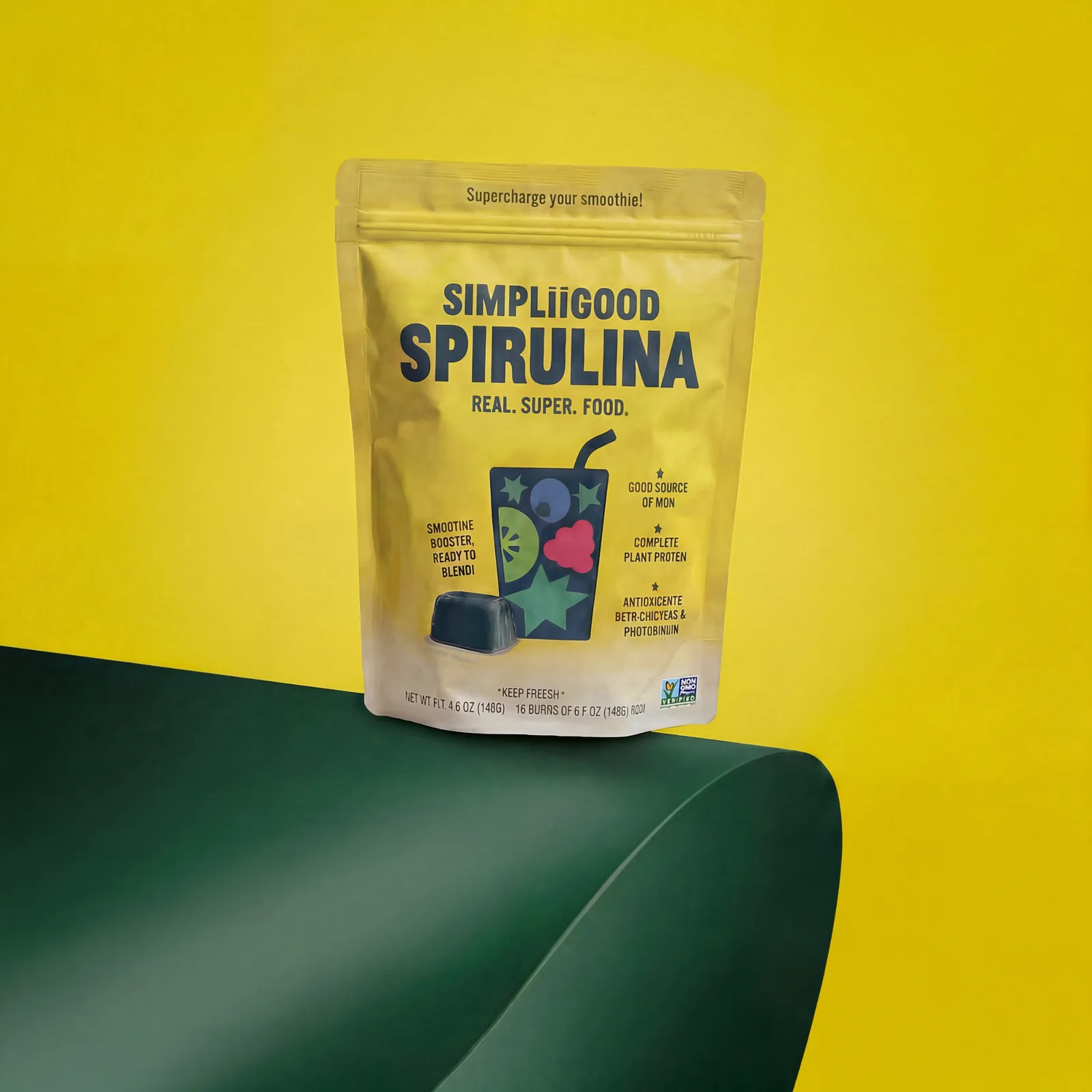 SimpliiGood Spirulina pack