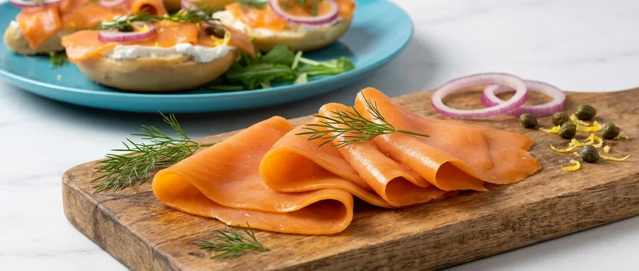 Simplii Texture spirulina-based smoked salmon alternative
